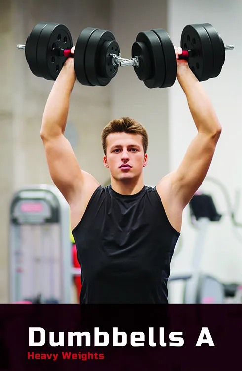 FitRx — 100lb Total Body Feature Set Hex Dumbbell detail image