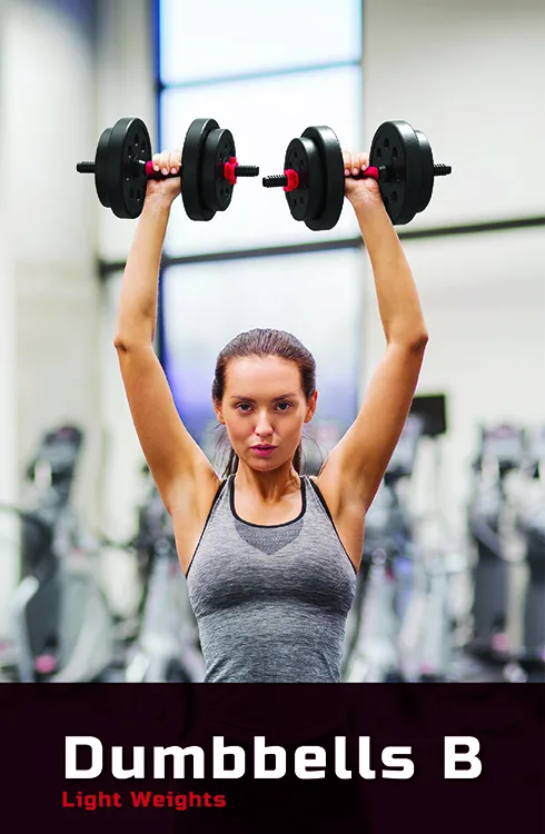 FitRx — 100lb Total Body Feature Set Loadable Dumbbells detail image