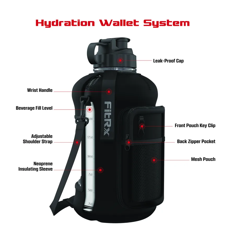 FitRx — Warrior Water Jug Features detail image