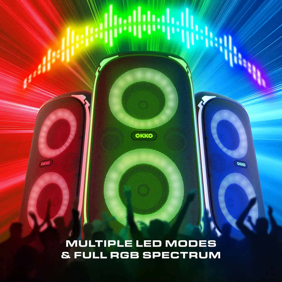 OKKO — Sonic Bass Speaker LED Lighting detail image