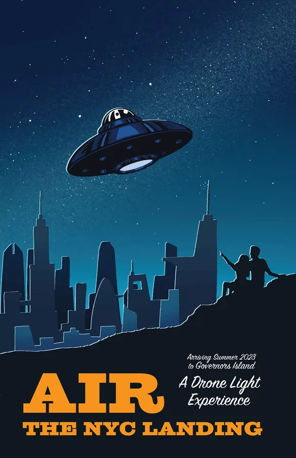 Air - The NYC Landing Poster 1