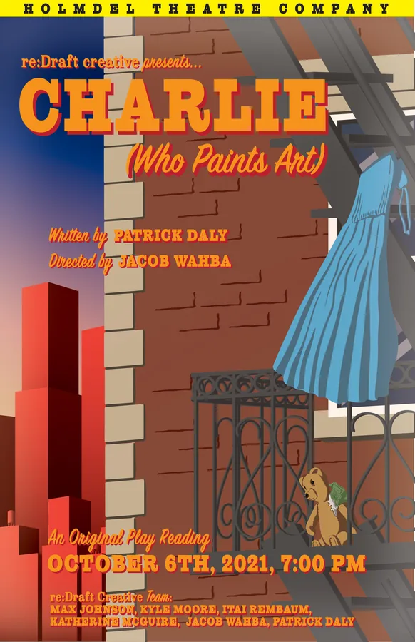 Charlie (Who Paints Art) Poster VF
