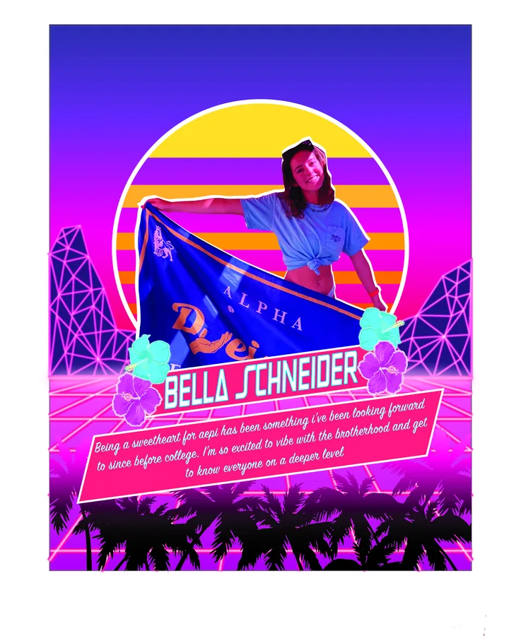 AEPi Sweatheart post (Bella Schneider)