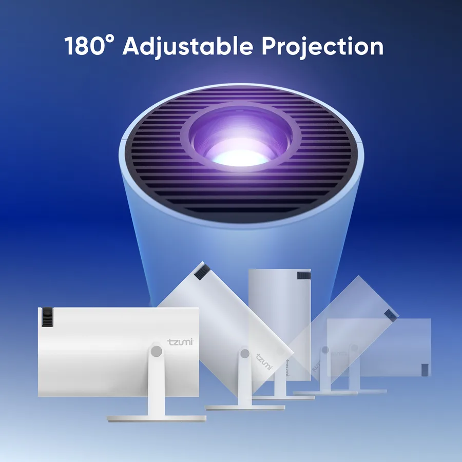 Tzumi — GoTheater Stand Projector Angles detail image